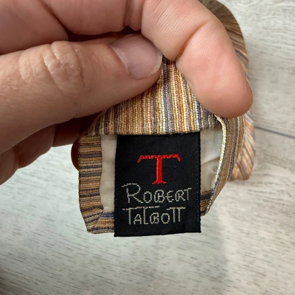 Robert Talbott Tie Hand Sewn 1960's Phil Fairchild | multicolor | 54